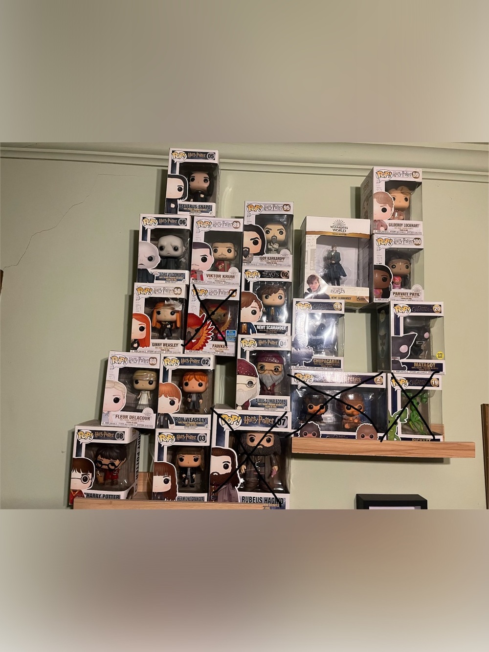 Funko Multi-Color Harry Potter Pop! Vinyl Display Collection